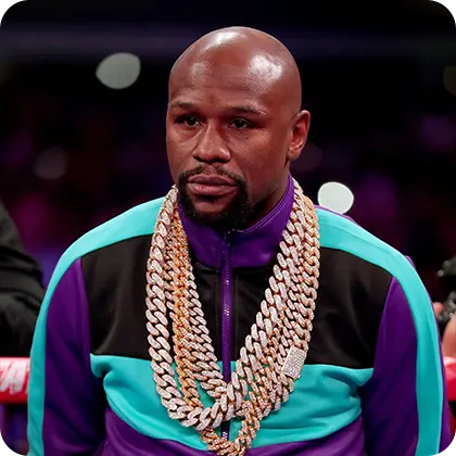 Explore Floyd Mayweather Jr.'s Famous Bitcoin profile