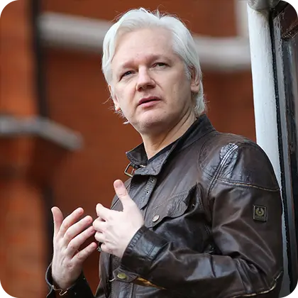 Explore Julian Assange's Famous Bitcoin profile