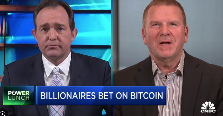 Screenshot of Tilman Fertitta on Bitcoin