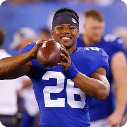 Explore Saquon Barkley's Famous Bitcoin profile