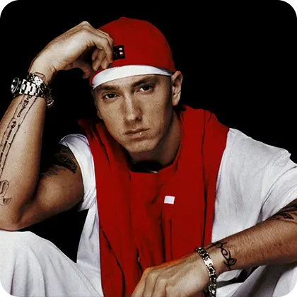 Explore Eminem's Famous Bitcoin profile