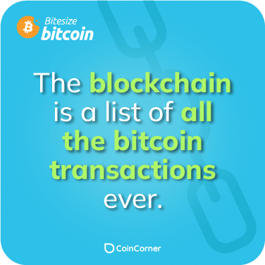 Bitcoin Fact Illustration - What is Blockchain?