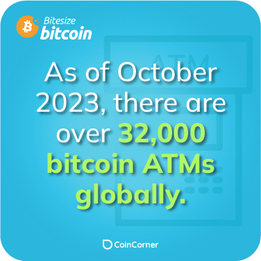 Bitcoin Fact Illustration - How many bitcoin ATMs are there in the world?