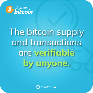 Bitcoin Fact Illustration - Who can verify bitcoin transations?