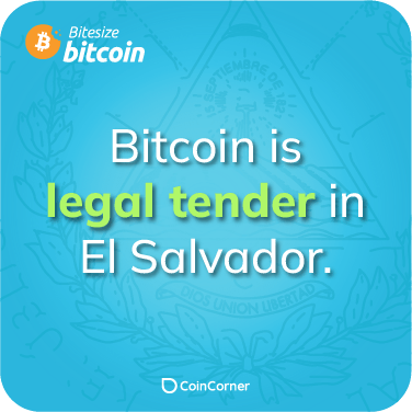 Bitcoin Fact Illustration - Is Bitcoin legal tender?