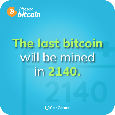 Bitcoin Fact Illustration - When will the last bitcoin be mined?