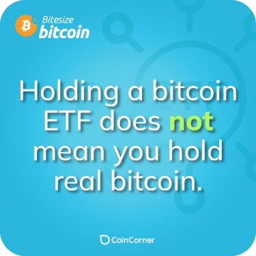 Bitcoin Fact Illustration - Should I buy a Bitcoin ETF?