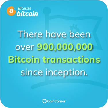 Bitcoin Fact Illustration - How many bitcoin transactions have occurred?