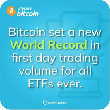 Bitcoin Fact Illustration - Did Bitcoin ETFs break a World Record?