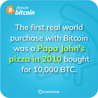 Bitcoin Fact Illustration - What is Bitcoin Pizza Day?